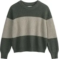 Mela London Pullover 'Adah' verde claro / verde escuro