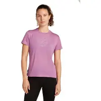Icebreaker Camiseta De Manga Curta Merino Core Camping Circle