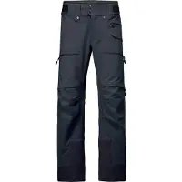 Norrøna - Calças ski - Lofoten Flex1 Pants M Caviar Black para Homem - Softshell - Tamanho L - Preto