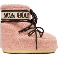 Moon boot - Pós ski - Icon Low Fleece Pink para Unissexo - Tamanho 36-38 - Rosa