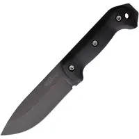 Ka-Bar Becker Faca de sobrevivência Companion Magnacut, black stonewash