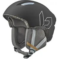 Bolle - Capacetes ski homem - Atmos Black Matte para Unissexo - Tamanho 52-55 cm - Cinzento