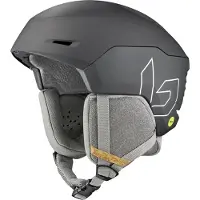 Bolle - Capacetes ski homem - Ryft Pure Mips Black Matte para Unissexo - Tamanho 52-55 cm - Cinzento