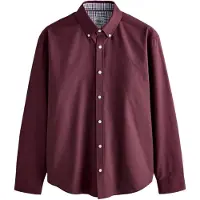 Next Camisa vermelho vinho