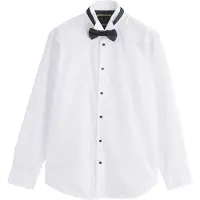 Next Camisa clássica navy / preto / branco