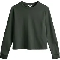 Mela London Camisa 'Aastha' verde escuro