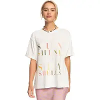 Roxy Camiseta De Manga Curta Crystal Vision B