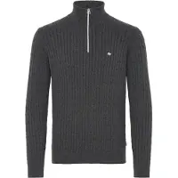 Kronstadt Pullover ' KSCall half zip ' cinzento