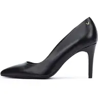 Martinelli para mulher. 1489-3366P1 Saltos altos pretos Thelma -Altura 8,5cm (39), Couro, 8 a 10cm, Nenhum, Casual, Sapatos de Festa, Clássi