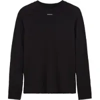 Circle - Vestuário trail corrida mulher - Long Sleeve Endurance Soft W Onyx Black para Mulher - Tamanho M/L - Preto
