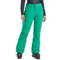 Roxy - Calças ski mulher - Backyard Pant Vivid Green para Mulher - Tamanho M - Verde