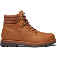 Timberland para homem. TB0A6CFXEM41 Botas de couro castanhas Britton Road (47.5), Marrom, Plano, Cordão, Casual, Ao ar livre
