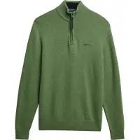Superdry Suéter Com Meia-zíper Wool Blend