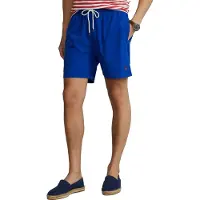 Ralph Lauren Calções de banho 'Traveler' azul cobalto