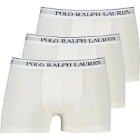 Ralph Lauren para homem. 714835885001 Pacote de 3 boxers Clássico branco (M), Homewear, Algodão