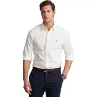 Ralph Lauren Camisa clássica branco