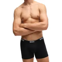 BOSS para homem. 50475282 Pacote de 3 calções de boxer 50475282 preto (XXL), Homewear, Algodão