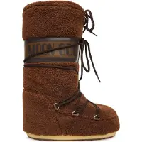 Moon Boot - Pós ski - Icon Fleece Brown para Unissexo - Tamanho 39-41 - Castanho