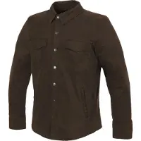 Büse Camisa de motociclista Jackson II Castanho 3XL