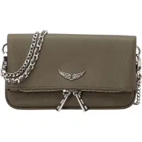 Zadig & Voltaire Mala de ombro 'ROCK' cáqui