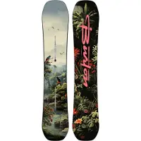 Burton - Snowboards - Custom Jungle 2027 para Homem - Tamanho 154W cm - Verde