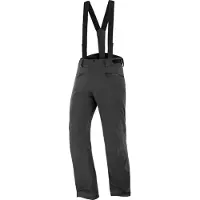 Salomon - Calças ski - Edge Pant M Deep Black para Homem - Tamanho M - Preto