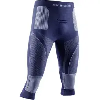 X-Bionic - Primeiras camadas - Energy Accumulator 4.0 Pants 3/4 M Marine/Optica para Homem - Tamanho L - Navy