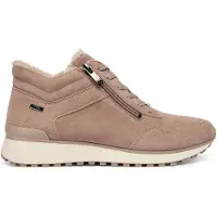 Caprice Botim com fivela taupe