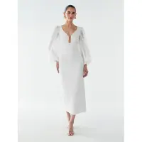 BWLDR Vestido 'Cada' branco