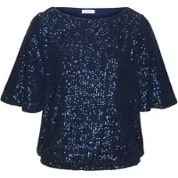 LASCANA Blusa azul escuro