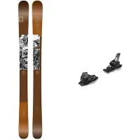Majesty - Packs (skis + fixações) - Pack Dirty Bear XL 2026 para Unissexo - Laranja