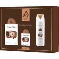 Lattafa Pride Vintage Radio Set 100ml — Set profumo