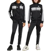 Adidas Fato de Treino em Tricô 3-Stripes Tiberio Seasonal Essentials – Criança
