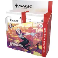 Magic the gathering Spider-man Collector Booster Box Cartas Colecionáveis