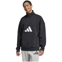 Adidas Moletom Com Meia-zíper Future Icons 3 Bar Logo