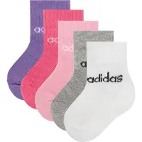 Adidas Meias pelo Tornozelo – Criança (5 pares)