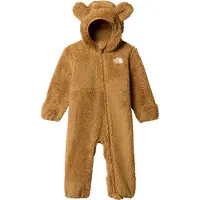 The North Face - Fatos ski criança - Baby Campshire One Piece Teddy Brown para criança - Tamanho criança 24 meses - Castanho