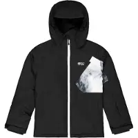 Picture Organic Clothing - Casacos ski criança - Daumy Jkt Black para criança - Tamanho criança 110-122 cm - Preto
