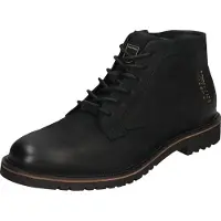 Bugatti Botas com atacadores ouro / preto