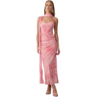 Trendyol Vestido cor-de-rosa / rosa claro