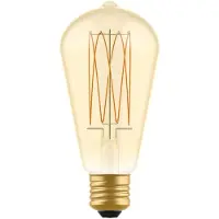 Creative Cables Lâmpada Led 2700k Golden Carbon Line Long Filament Edison 7w
