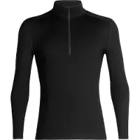 Icebreaker - Primeiras camadas - M Merino 175 Everyday LS Half Zip Black para Homem - Tamanho M - Preto