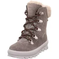Superfit Bota de neve 'Flavia' cinzento / branco lã