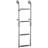 VETUS Escada De Banho Inox De 4 Degraus Para Montagem Em Espelho