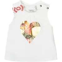 Ikks Tops sem mangas XS10030-19 criancas - Branco - 2 ans