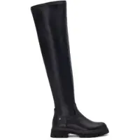 Xti para mulher. 14439201-NEGRO Botas 144392 preto (39), Plano, 1 a 3cm, Zíper, Casual