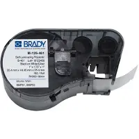 Brady M-125-461 Etiquetas de poliéster laminado de 25,4 mm x 44,45 mm x 25,4 mm