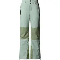 The North Face - Calças ski mulher - W Lenado Pant Slate Moss Bark Mist para Mulher - Tamanho L - Verde