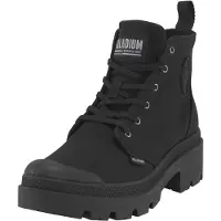 Palladium Sapatilhas de cano-alto PALLABASE TWILL mulheres - Preto - 37