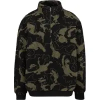 Urban Classics Casaco Pattern Fleece Oversized